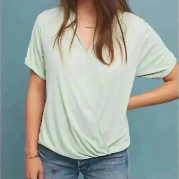 Anthropologie SaturdaySunday wrap top - Picture 1 of 8